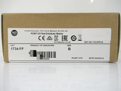 Free Tax 1734-FPDK AB 1734-FPDK /B Surplus Sealed Spot Goods UPS Expedited#HT