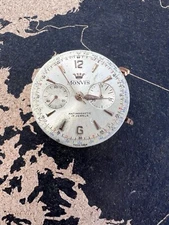 Monvis Chronograph Movement Landeron 248 Not Working For Parts Repair