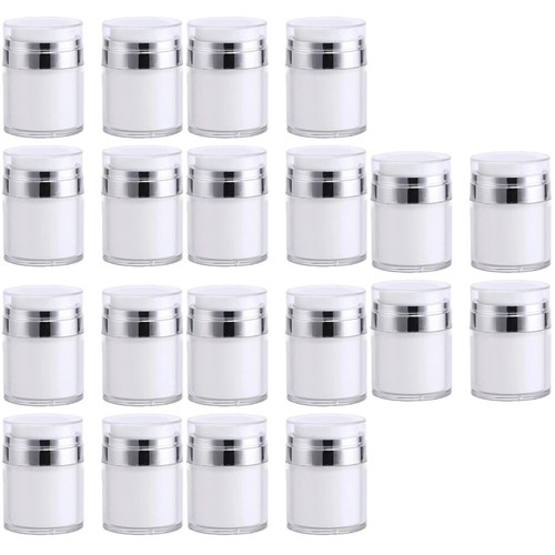 5 Pack Cream Bottle Travel Press down Dispenser Skin Care Containers Pump - Picture 7 of 12