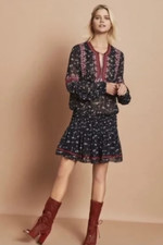 NWOT Ulla Johnson Gita Midnight dress