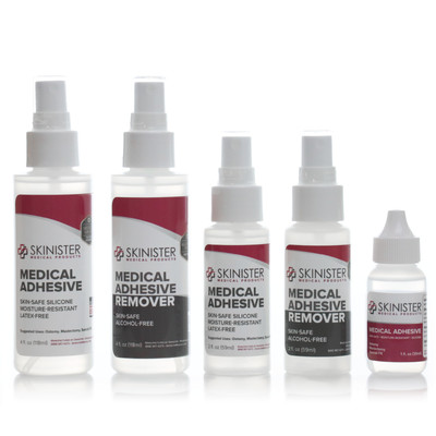 Skinister Medical Adhesive - Silicone Skin Glue for Ostomy, Mastectomy, & More