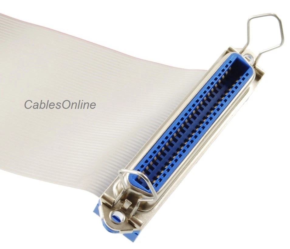 24inch CN50 50-Pin Female to IDC50 50-Pin Male 2.54mm Pitch Ribbon Cable - Image 2 of 3