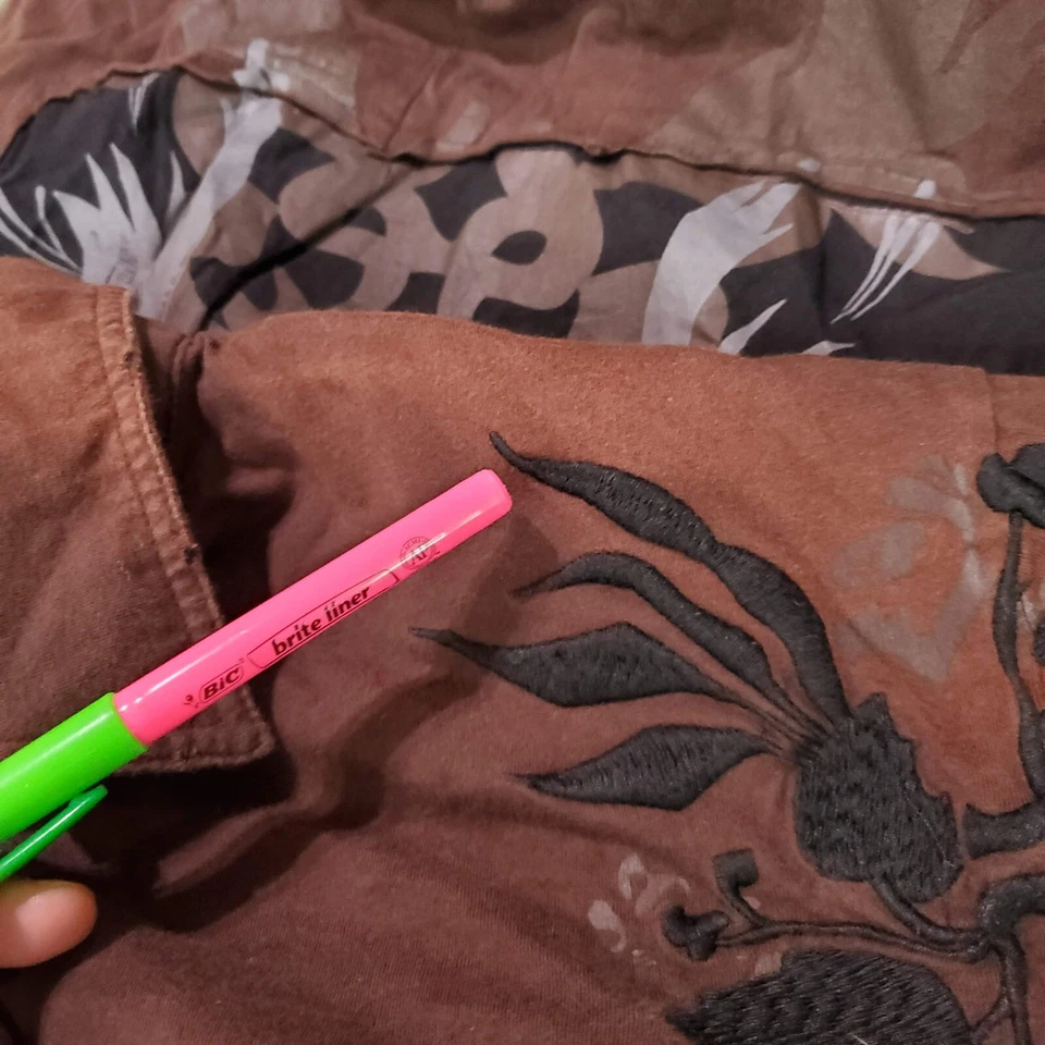 Camisa Polo Roar Hombre Grande Marrón Imperial Dominion Manga Corta Foto 3 de 4