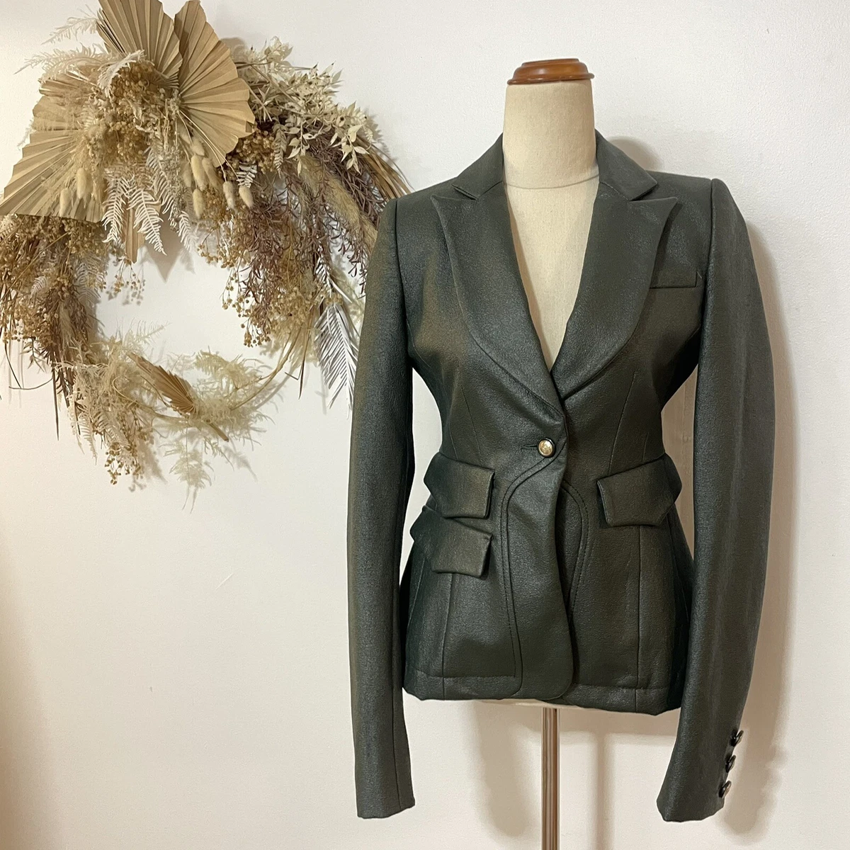 Green military deals blazer
