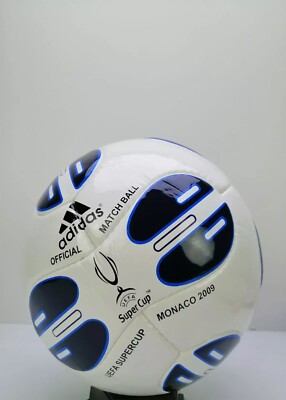 Adidas Monaco UEFA 2009 Super Cup Soccer Match Ball Size 5 Soccer Ball