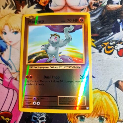 Pokemon Holo Machop Reverse 🇬🇧 ● Nm Evolutions Pokémon 57 /108 2016 Card - Bild 2 von 5