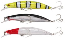 3PCS Crankbait Minnow Fishing Lure 16.5cm Sinking Hard Bait Artificial Bait Fish