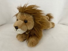 MIYONI by AURORA - Soft Cuddly 11" Laying Plush Stuffed Lion 2005