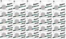 Lot of 25 Energizer ECR2032 Genuine Fresh Date CR2032 2032 Lithium 3V Batteries