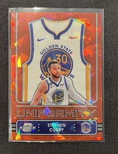 2022-23 Contenders Optic #22 Stephen Curry Uniformity Red Cracked Ice