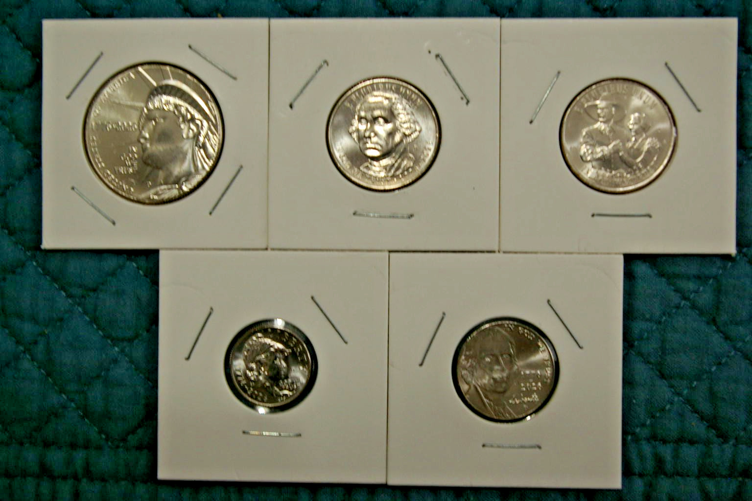 2026 SemiQ Half Dollar/Mayflower Quarter/Rev. War Quarter/Dime/Nickel D mint
