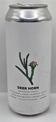 Craft Beer Can Wren House Brewing Company Deer Horn Rye Barrel Aged Imp Stout