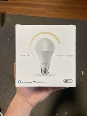 Gosund WiFi LED Smart Light Bulb 2-Pack