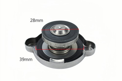 #ad Universal 1.1 Bar Small Head Radiator Cap For Honda Or Japan Car Model Natural $8.98
