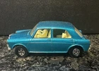 Matchbox Lesney Superfast No 64 MG 1100 Metallic Blue with driver and dog