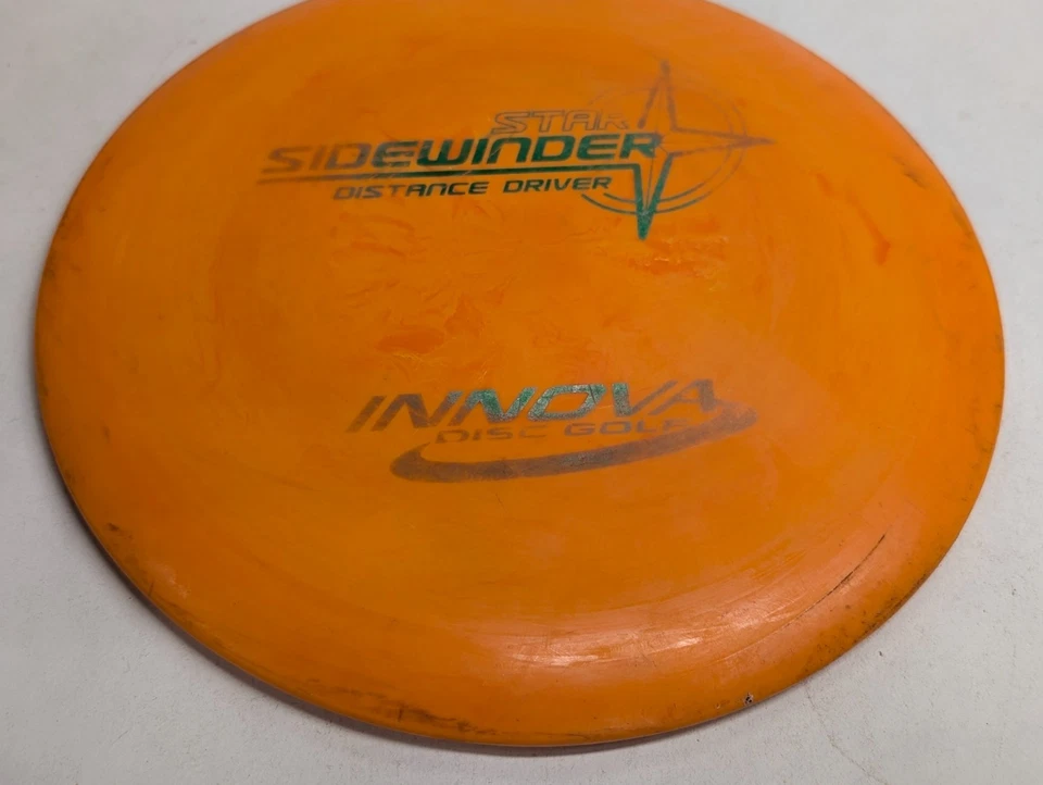 Innova Star Sidewinder Disc Golf Fairway Driver 168g Orange PFN Old Run Penned - Image 2 of 4