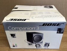 BOSE Companion 3 Series Multimedia Speaker System Original Box