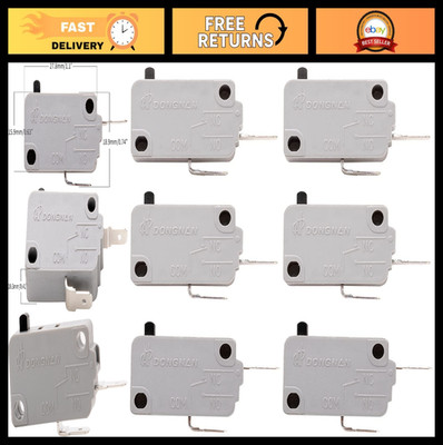 Microwave Oven Door Switch 16A 125V/250V Interlock - 4 NO & 2 NC - 6 Pack