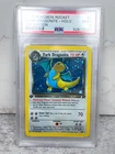 Pokémon Dark Dragonite 5/82 Holo Rare Team Rocket First Edition PSA 9