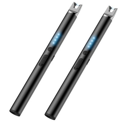 2 Packs Electric Candle Lighters, Windproof Flameless USB Rechargeable