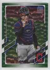 2021 Topps Green 453/499 Roberto Perez #34 0o3x