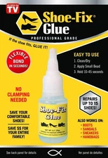 Shoe-Fix Glue Professional Grade Repair Adhesive for All Footwear, Instant Bond