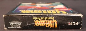 Ultima Quest Of The Avatar Nintendo NES 1990 With Box, Manual Tested