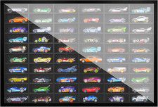 Diecast Model Car Display Case ,1/64 Scale Hot Wheels, Matchbox Toy Cars Organiz