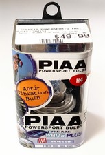 Piaa 70456 H4 - Xtreme White Plus Anti-vibration Powersport Bulb - 6055w - New Piaa 70456 H4 - Xtreme White Plus Anti-vibration Powersport Bulb - 6055w - New