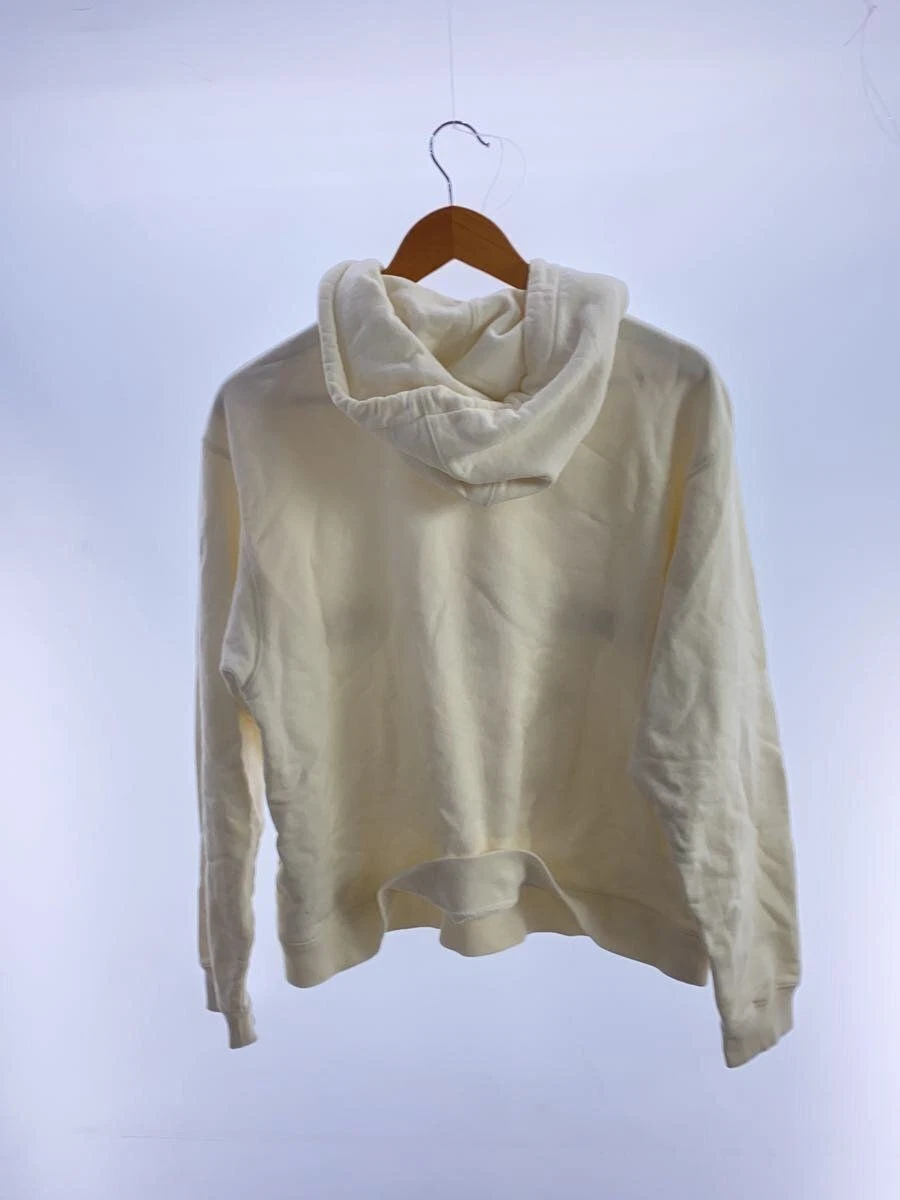 GUCCI Felpa con Cappuccio FIRENZE 1921 646953 S COTONE color panna CON MACCHIE E USATA