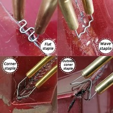 600x Plastic Repair Machine Welding Hot Stapler Bumper Fender Welder Staples Kit