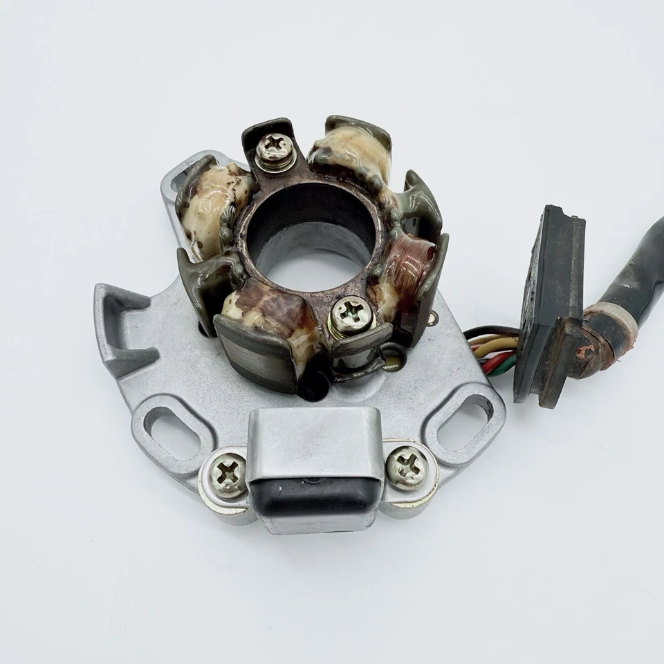 Suzuki RM 250 1999 OEM arnés de cableado eléctrico estator conjunto generador Foto 3 de 4