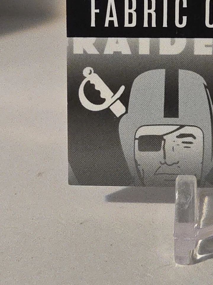 Fred Biletnikoff 2006 Leaf Certified Materials Game Used Prime Jersey 6/25 - Image 3 of 4