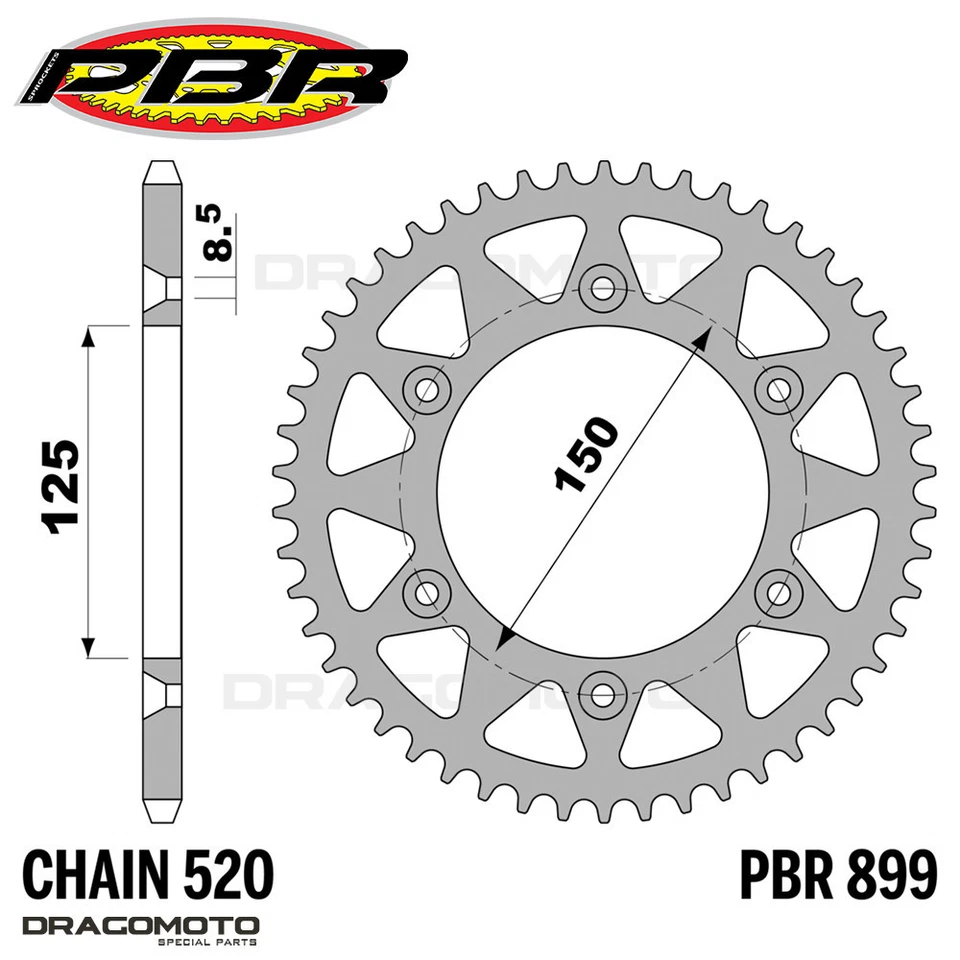 HUSABERG FE 390 2010-2011 chaîne Or set 520 PBR EK2938GOLD - Photo 2/4