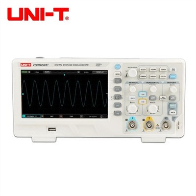 Uni-T UTD2102CEX+ 100Mhz Digital Storage Oscilloscope Brand New 1G Sa/S Usb yv
