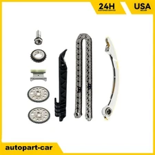 Engine Timing Chain Kit Fits 05-10 Chevy Cobalt 03-04 Cavalier 2.2L 24449448