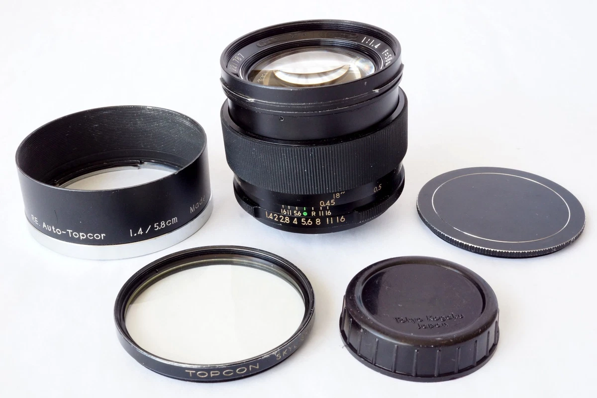 Topcon 58mm f/1.4 Camera Lenses for sale | eBay