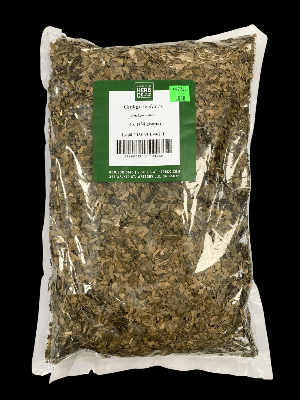 Ginkgo Leaf Organic Dried Cut ~ Ginkgo biloba ~ 100% Premium 4oz. Bag