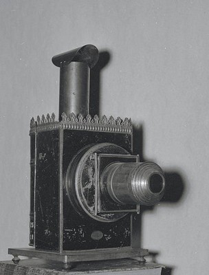 Earliest form of projected entertainment in home Magic Lantern usi- Old Photo