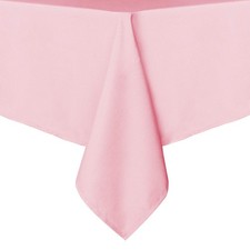 Rectangle Tablecloth - 60 x 84 Inch - Stain and Wrinkle Resistant Washable Po...