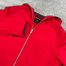 SCOTTeVEST Chloe Glow Hoodie Womens 2XL Red Travel Athleisure TEC Yoga 18 Pocket