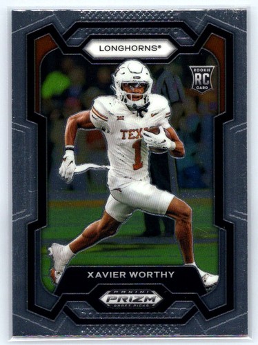 2024 Panini Prizm Draft Picks #153 Xavier Worthy - Texas Longhorns