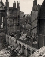 World War 2 Ww2 History The Ruins Of London Blitz Poster Photo 8x10