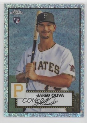 2021 Topps Chrome Platinum Anniversary 15/70 Jared Oliva #79 Rookie RC 0it8