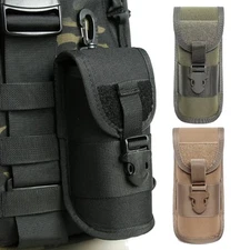 Tactical Molle Eyeglasses Pouch Sunglasses Case Military Utility EDC Waist Bag