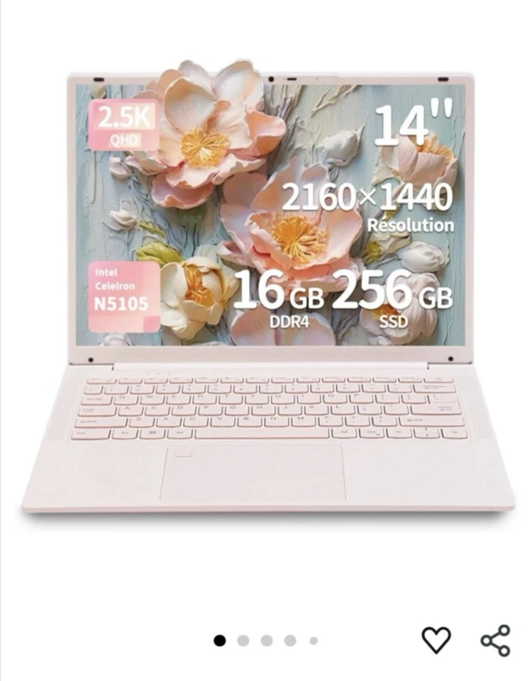 ordinateur portable 14´´ Déverrouille Des Empreintes Digitale USB3.0*3 WIFI BT5. - Photo 3/3