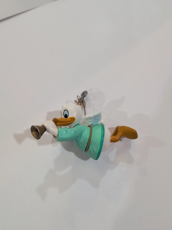 Adorno de Navidad Vintage Disney Donald Duck Angel Collector’s Club Foto 2 de 3