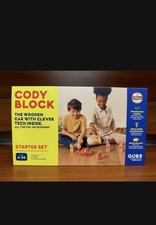 Cody Blocks The Wooden Car with Clever Tech Inside Starter Set Building Blocks