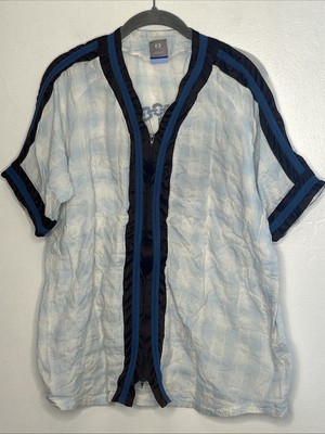 Real Mad Hectic Scout Shirt Japanese Street Wear Large Short Sleeve Graphic Skul