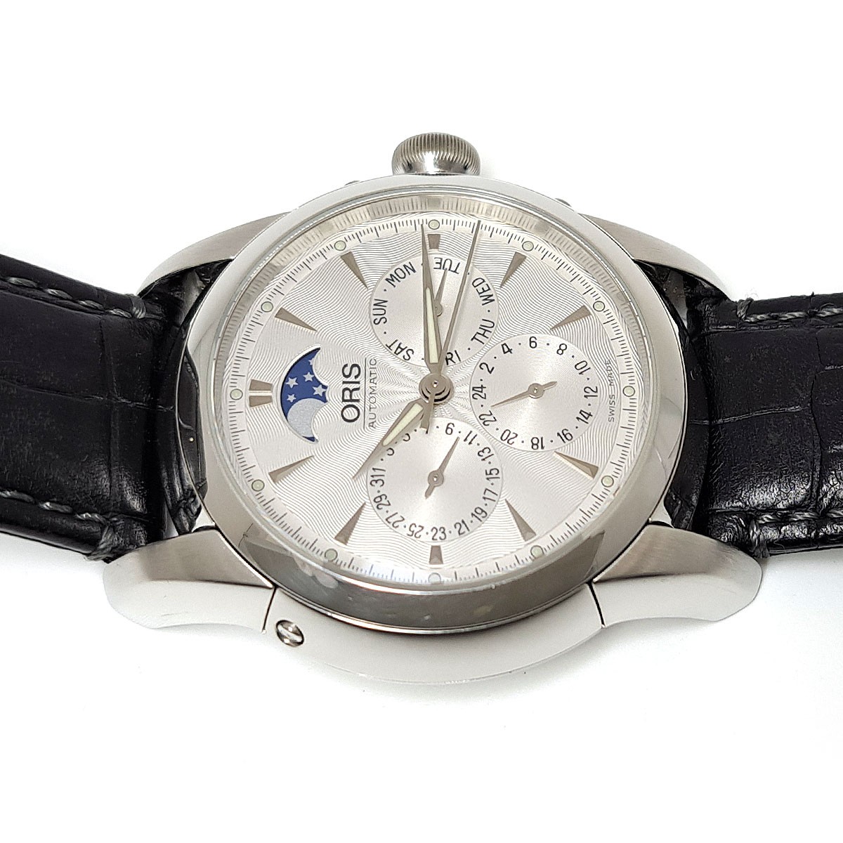 Oris Artelier Moon Phase Automatic Stainless Stee… - image 9